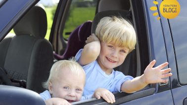 5 + 5 nutikat tegevust lastega autosõidu ajal