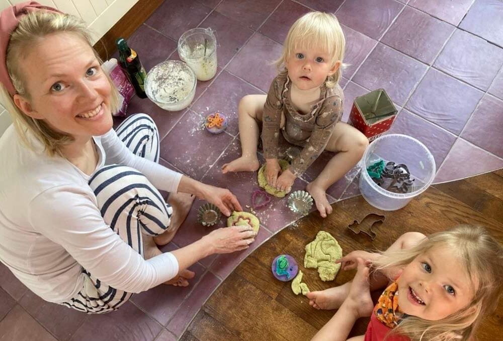 Seal, kus on väike segadus, kasvab ka lapse loovus